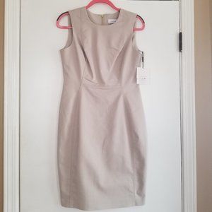 Tan Calvin Klein Bodycon Dress